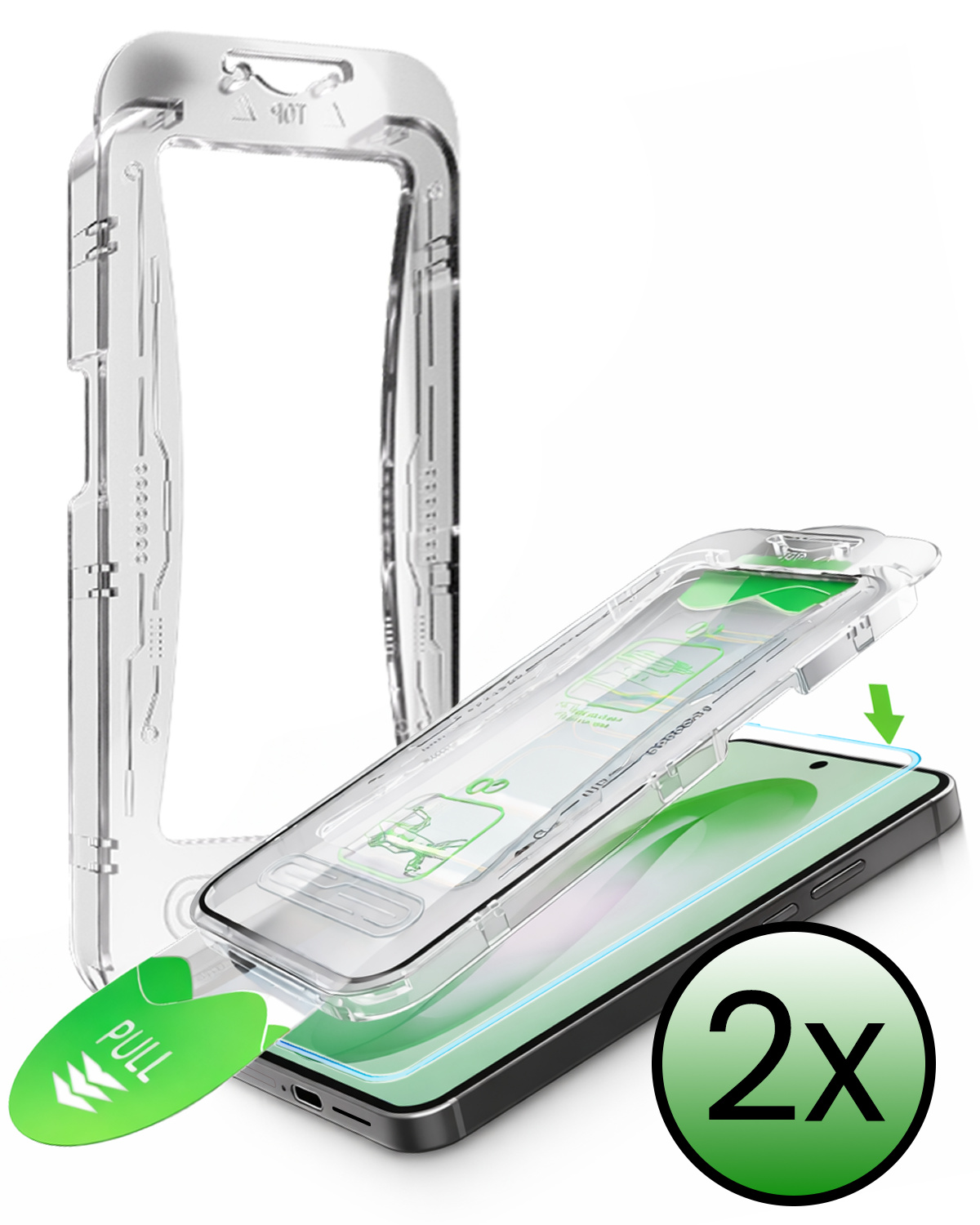 BASEY. BASEY. Samsung Galaxy S26 Hybrid Screenprotector - 2 PACK