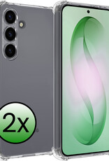 BASEY. BASEY. Samsung Galaxy S26 Hoesje Shockproof - Transparant - 2 PACK