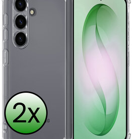 BASEY. BASEY. Samsung Galaxy S26 Hoesje Shockproof - Transparant - 2 PACK