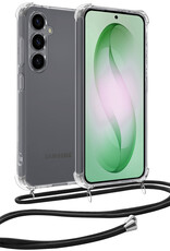 BASEY. BASEY. Samsung Galaxy S26 Hoesje Transparant Shockproof Met Zwart Koord