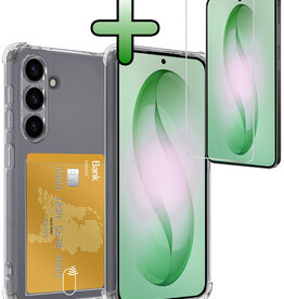 BASEY. BASEY. Samsung Galaxy S26 Hoesje Pashouder Met Screenprotector