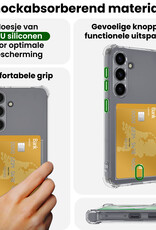 BASEY. BASEY. Samsung Galaxy S26 Hoesje Pashouder Met 2x Screenprotector