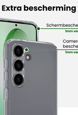 BASEY. BASEY. Samsung Galaxy S26 Hoesje Siliconen - Transparant