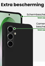 BASEY. BASEY. Samsung Galaxy S26 Hoesje Siliconen - Zwart