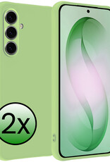 BASEY. BASEY. Samsung Galaxy S26 Hoesje Siliconen - Groen - 2 PACK