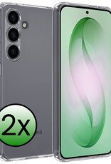 BASEY. BASEY. Samsung Galaxy S26 Hoesje Siliconen - Transparant - 2 PACK