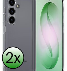 BASEY. BASEY. Samsung Galaxy S26 Hoesje Siliconen - Transparant - 2 PACK