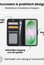 BASEY. BASEY. Samsung Galaxy S26 Hoesje Bookcase - Zwart