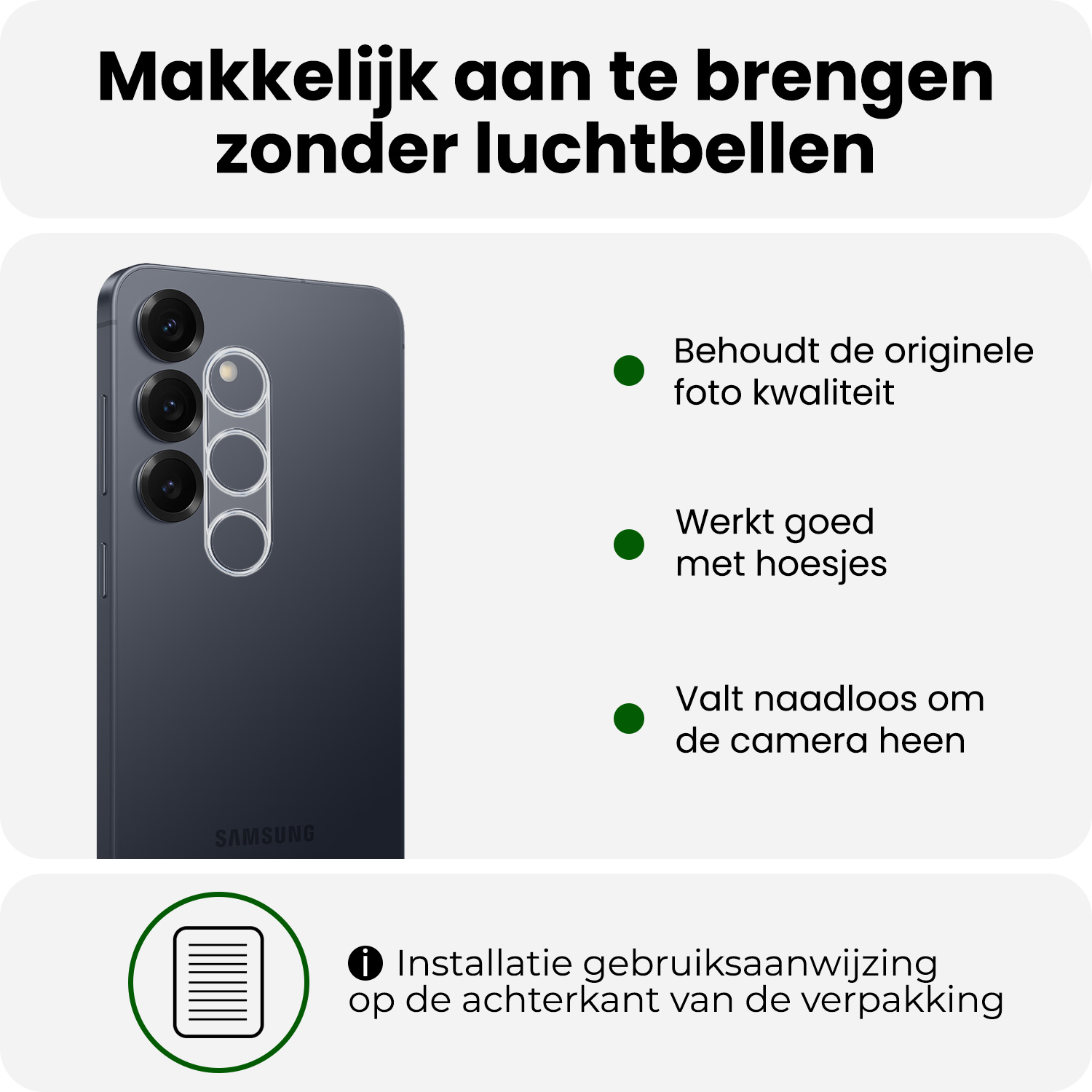 BASEY. BASEY. Samsung Galaxy S26 Plus Camera Screenprotector