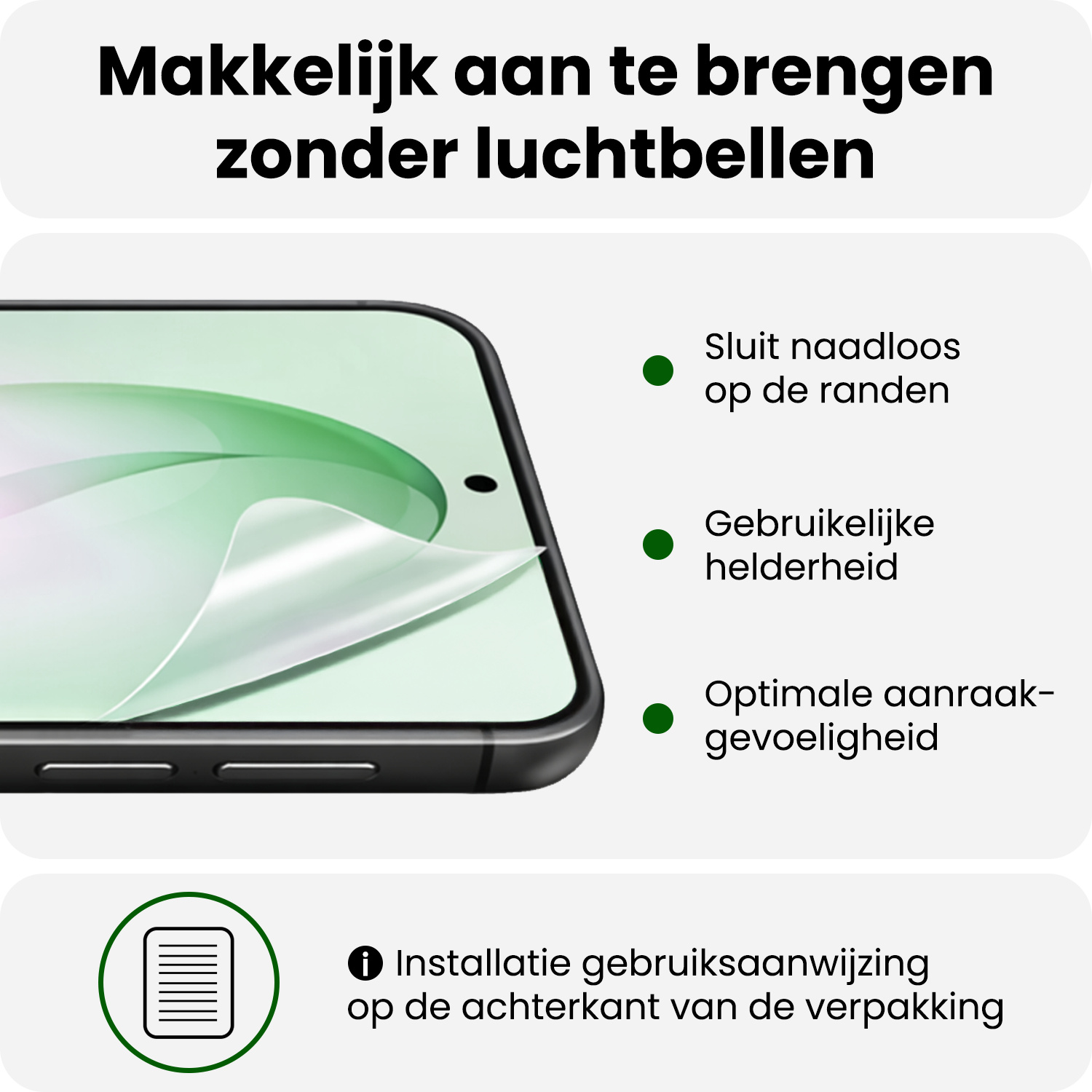 BASEY. BASEY. Samsung Galaxy S26 Plus Schermfolie - 2 PACK