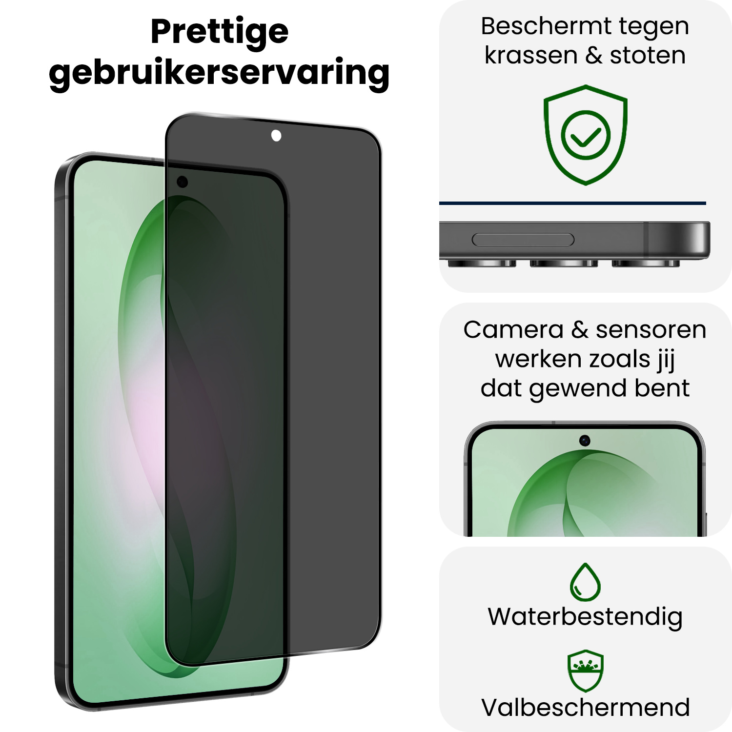 BASEY. BASEY. Samsung Galaxy S26 Plus Screenprotector Glas Privacy