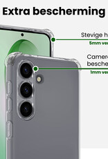 BASEY. BASEY. Samsung Galaxy S26 Plus Hoesje Shockproof - Transparant