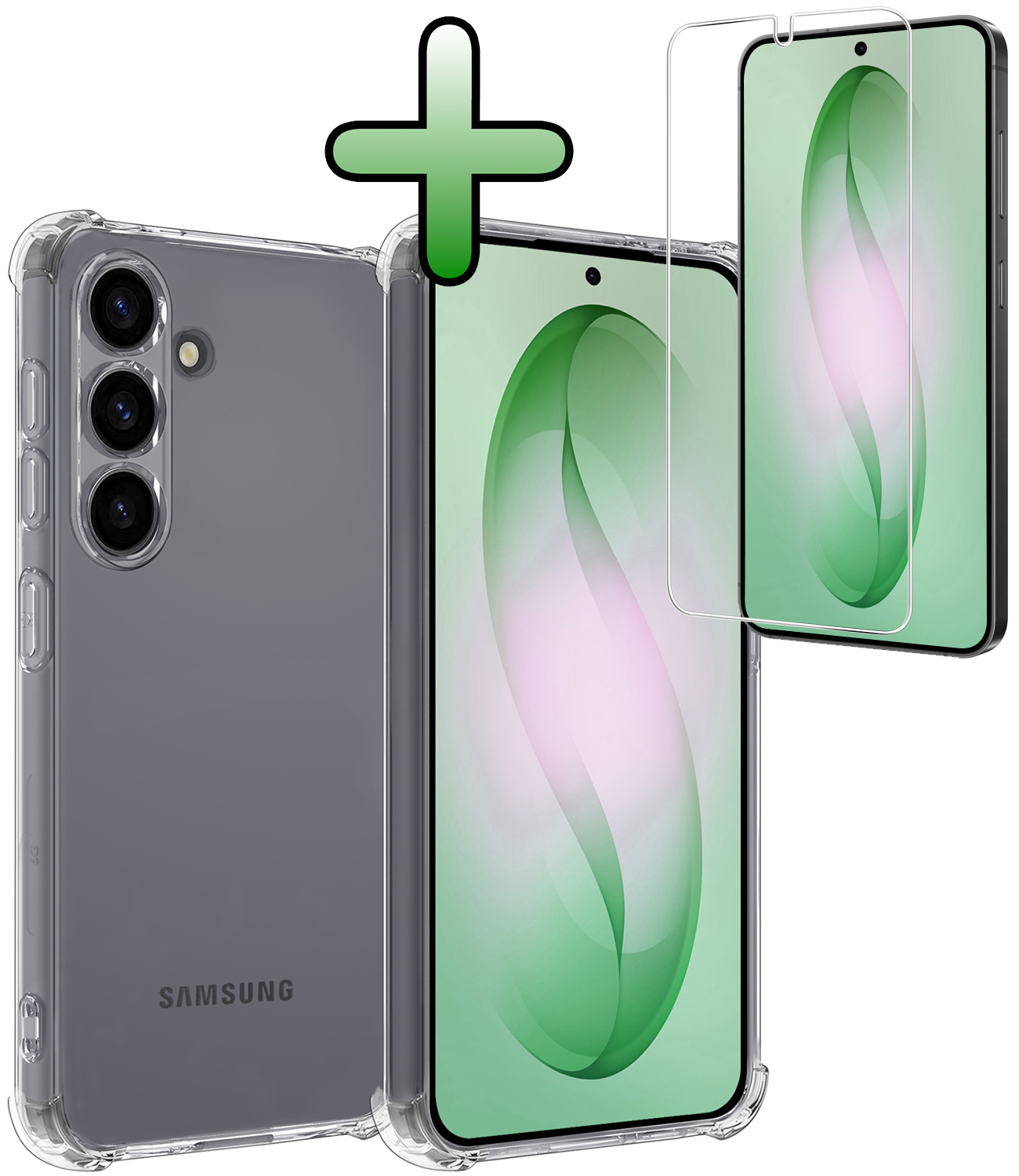 BASEY. BASEY. Samsung Galaxy S26 Plus Hoesje Shockproof Met Screenprotector