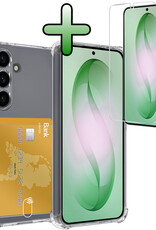 BASEY. BASEY. Samsung Galaxy S26 Plus Hoesje Pashouder Met Screenprotector