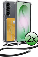 BASEY. BASEY. Samsung Galaxy S26 Plus Hoesje Pashouder met Koord - 2 PACK