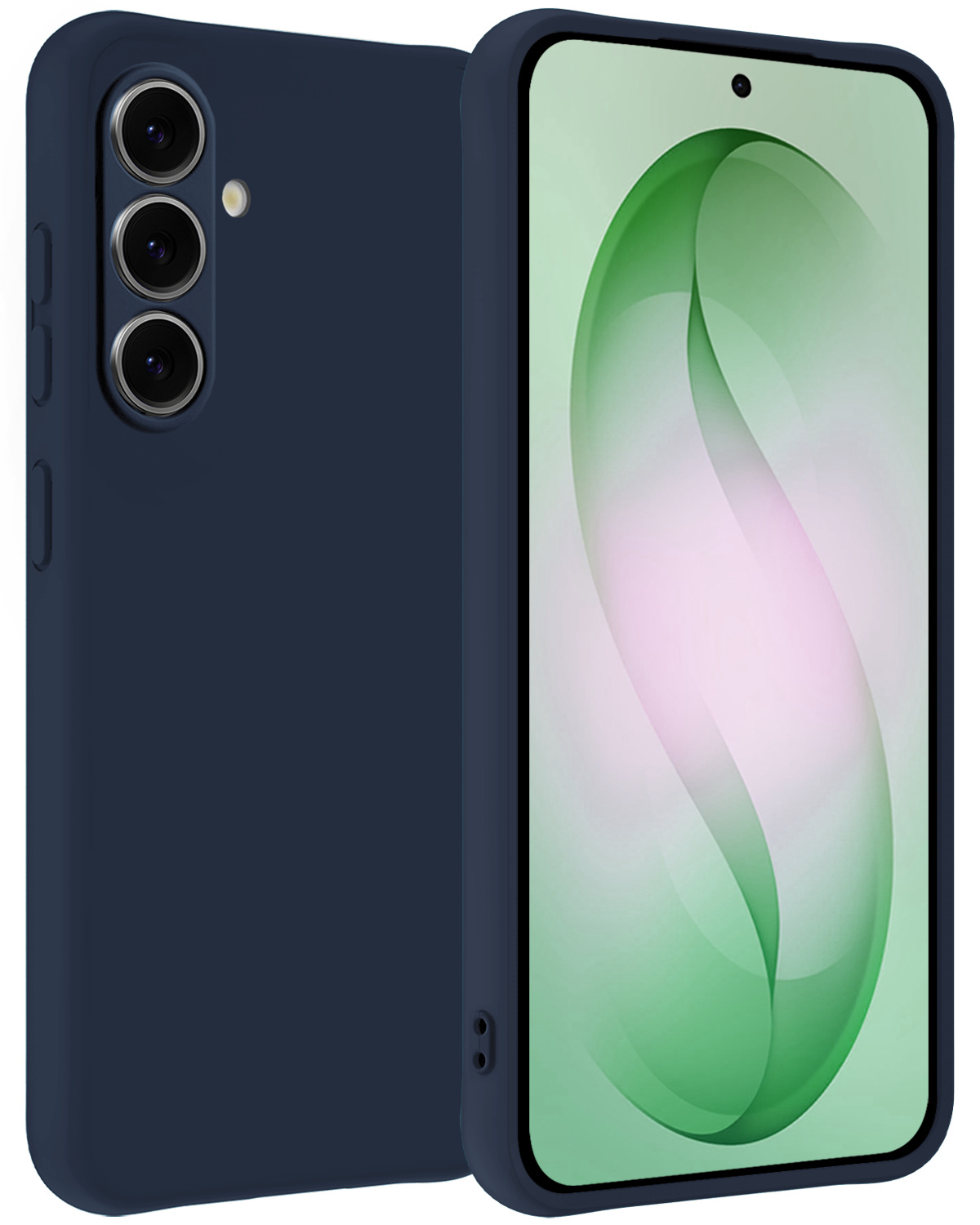 BASEY. BASEY. Samsung Galaxy S26 Plus Hoesje Siliconen - Donkerblauw