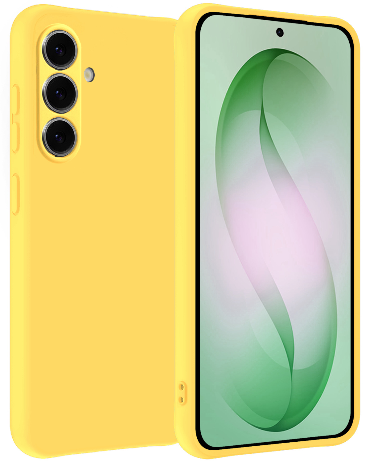 BASEY. BASEY. Samsung Galaxy S26 Plus Hoesje Siliconen - Geel