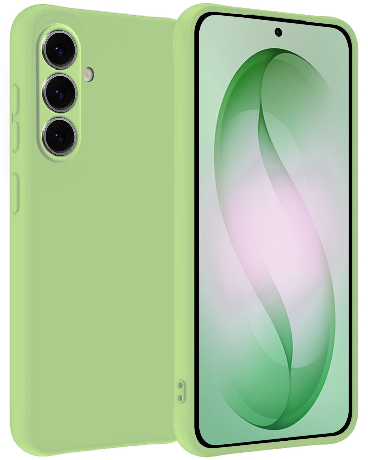 BASEY. BASEY. Samsung Galaxy S26 Plus Hoesje Siliconen - Groen