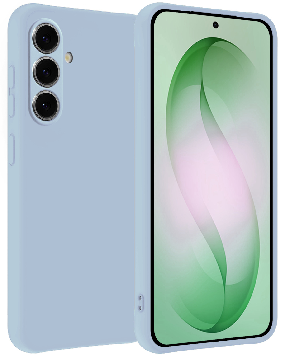 BASEY. BASEY. Samsung Galaxy S26 Plus Hoesje Siliconen - Lichtblauw