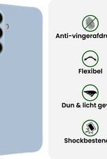 BASEY. BASEY. Samsung Galaxy S26 Plus Hoesje Siliconen - Lichtblauw