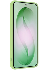 BASEY. BASEY. Samsung Galaxy S26 Plus Hoesje Siliconen - Groen - 2 PACK