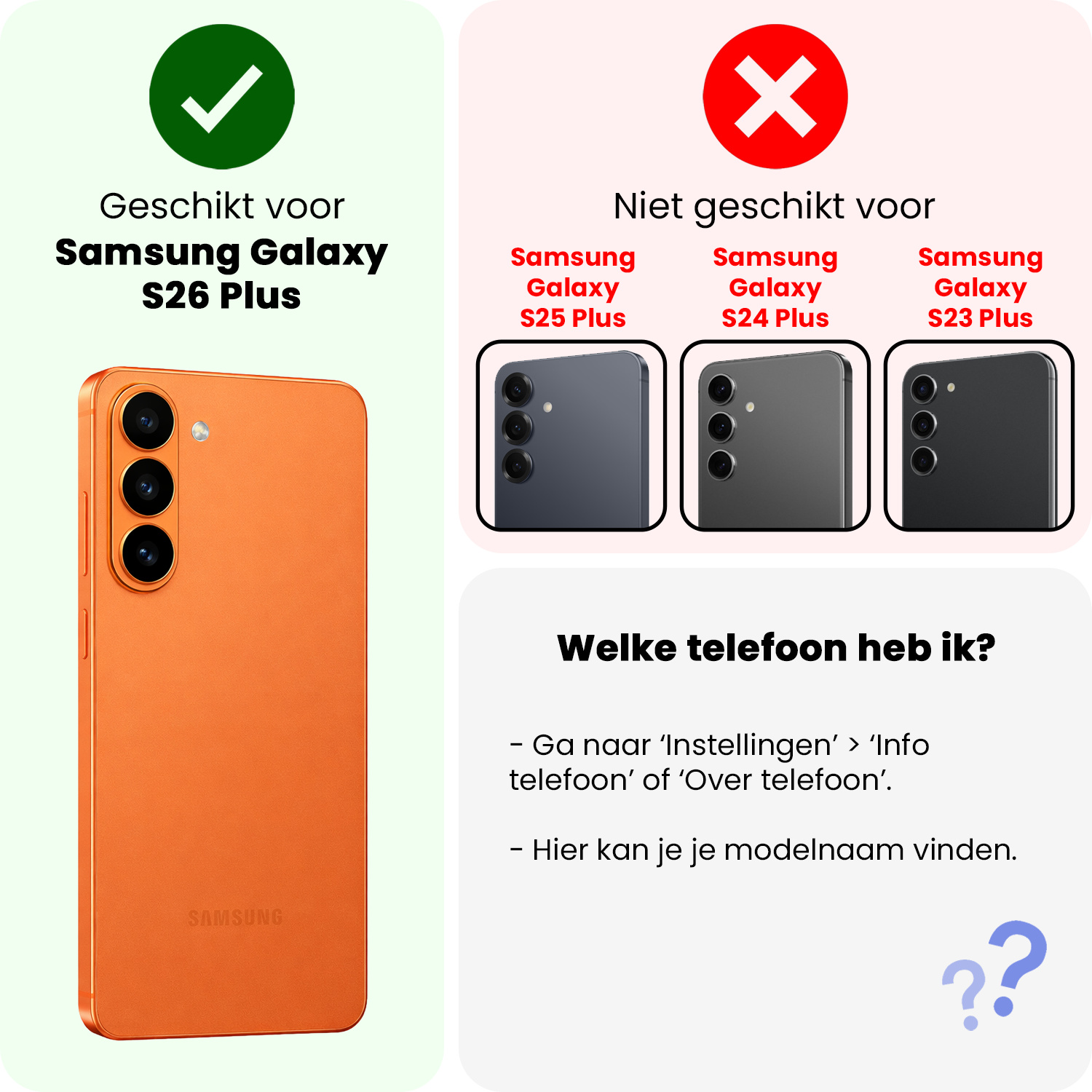 BASEY. BASEY. Samsung Galaxy S26 Plus Hoesje Siliconen - Perzik - 2 PACK