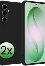 BASEY. BASEY. Samsung Galaxy S26 Plus Hoesje Siliconen - Zwart - 2 PACK