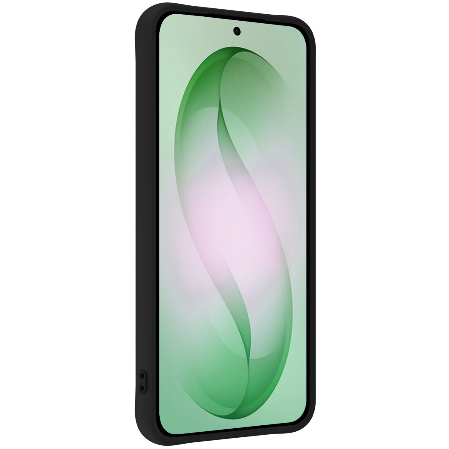 BASEY. BASEY. Samsung Galaxy S26 Plus Hoesje Siliconen Met Screenprotector - Zwart