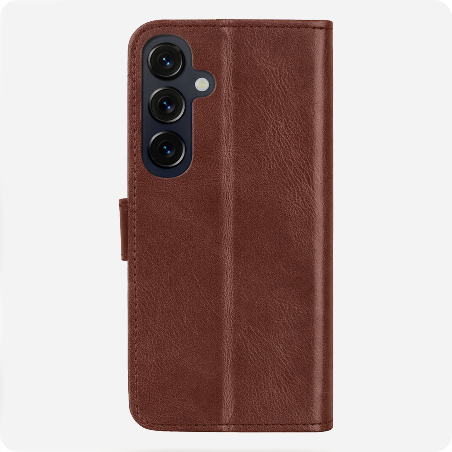 BASEY. BASEY. Samsung Galaxy S26 Plus Hoesje Bookcase Met 2x Screenprotector - Bruin