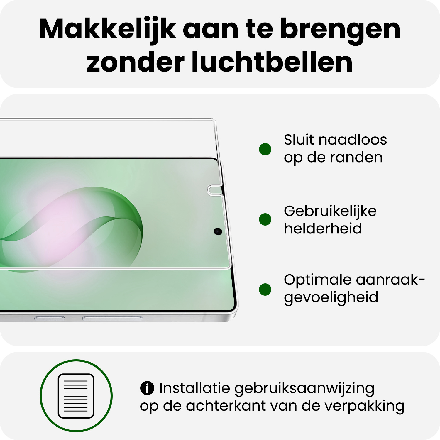 BASEY. BASEY. Samsung Galaxy S26 Ultra Screenprotector Glas