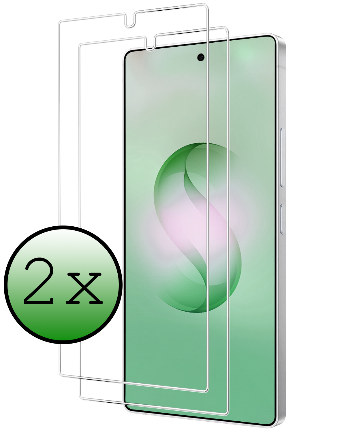 BASEY. BASEY. Samsung Galaxy S26 Ultra Screenprotector Glas - 2 PACK