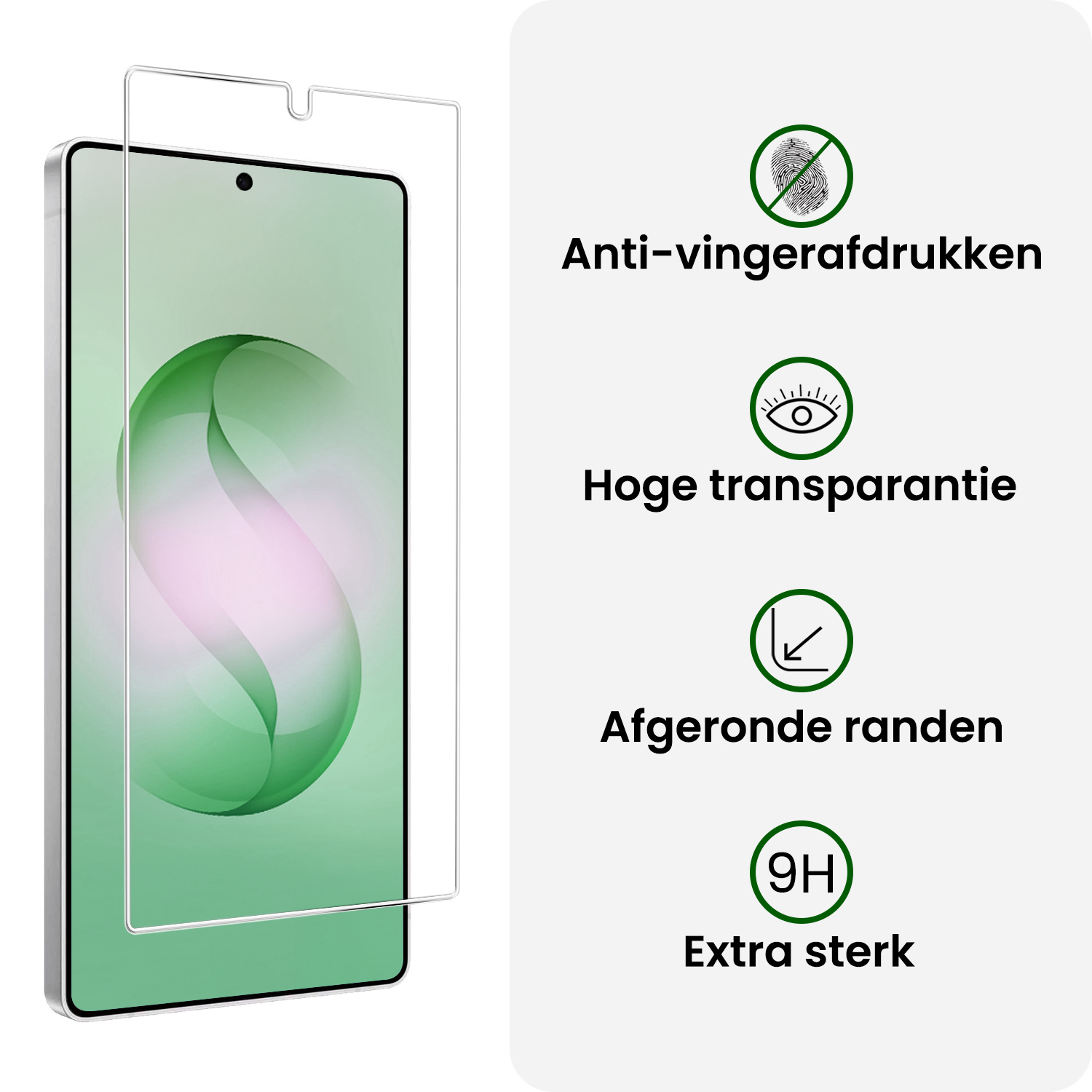 BASEY. BASEY. Samsung Galaxy S26 Ultra Screenprotector Glas - 2 PACK