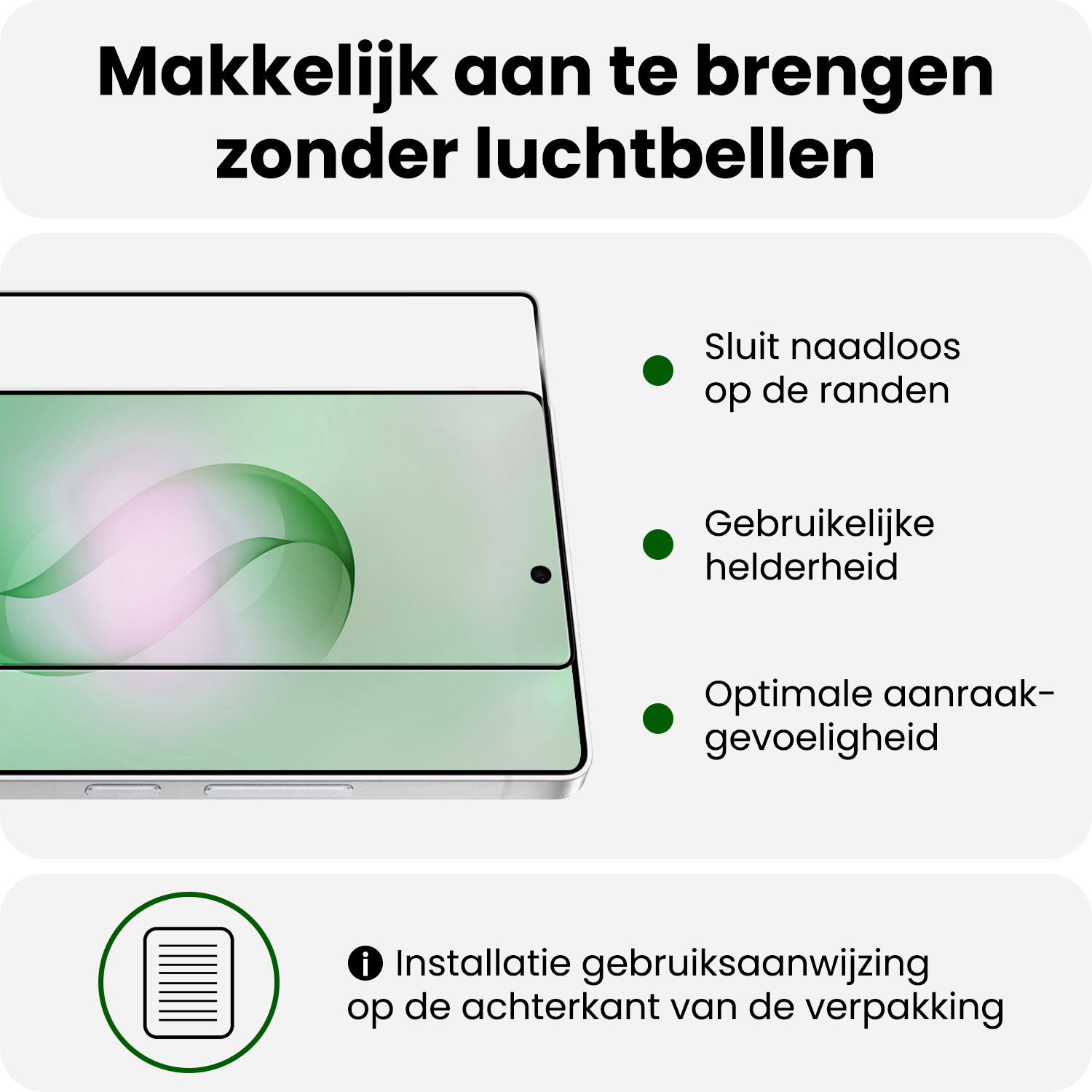 BASEY. BASEY. Samsung Galaxy S26 Ultra Screenprotector Glas Full Cover