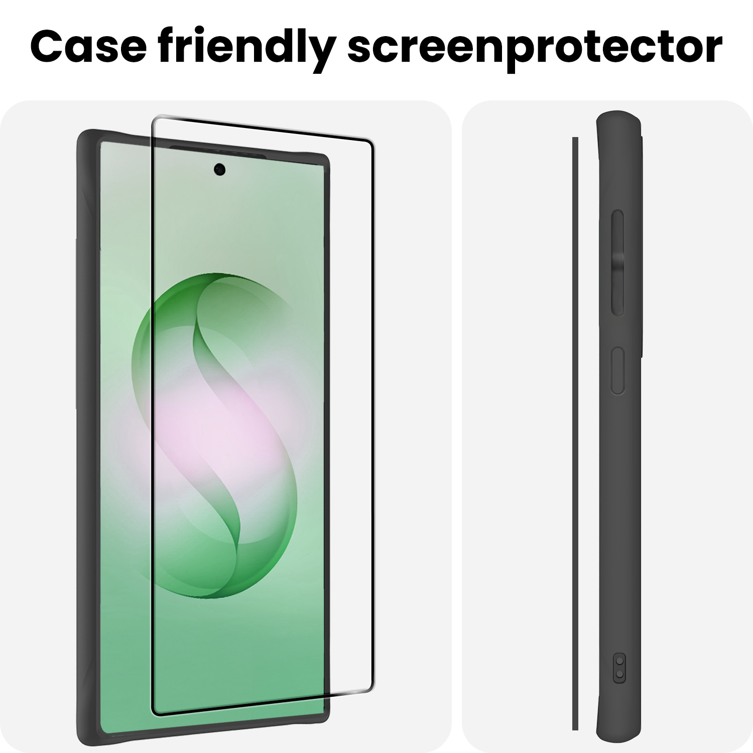 BASEY. BASEY. Samsung Galaxy S26 Ultra Screenprotector Glas Full Cover