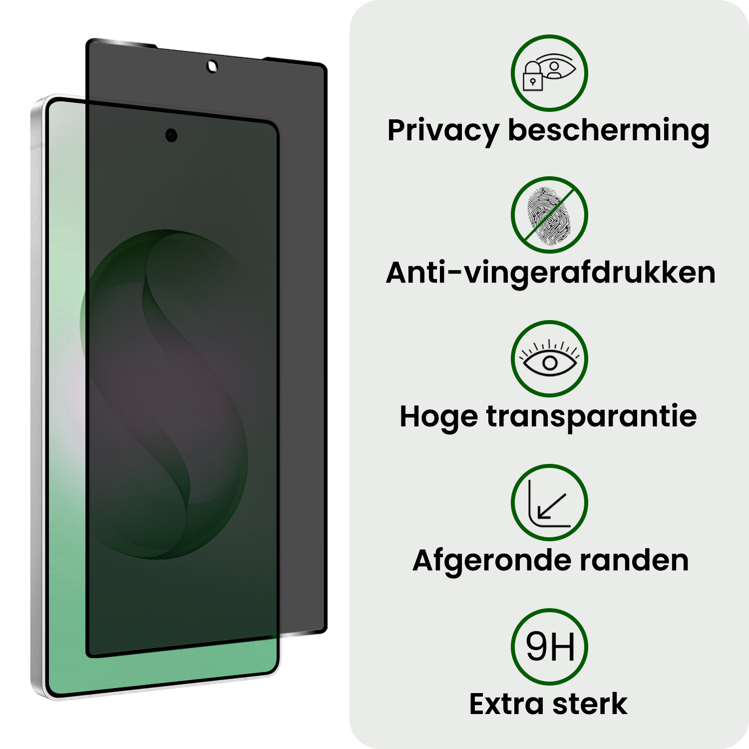 BASEY. BASEY. Samsung Galaxy S26 Ultra Screenprotector Glas Privacy