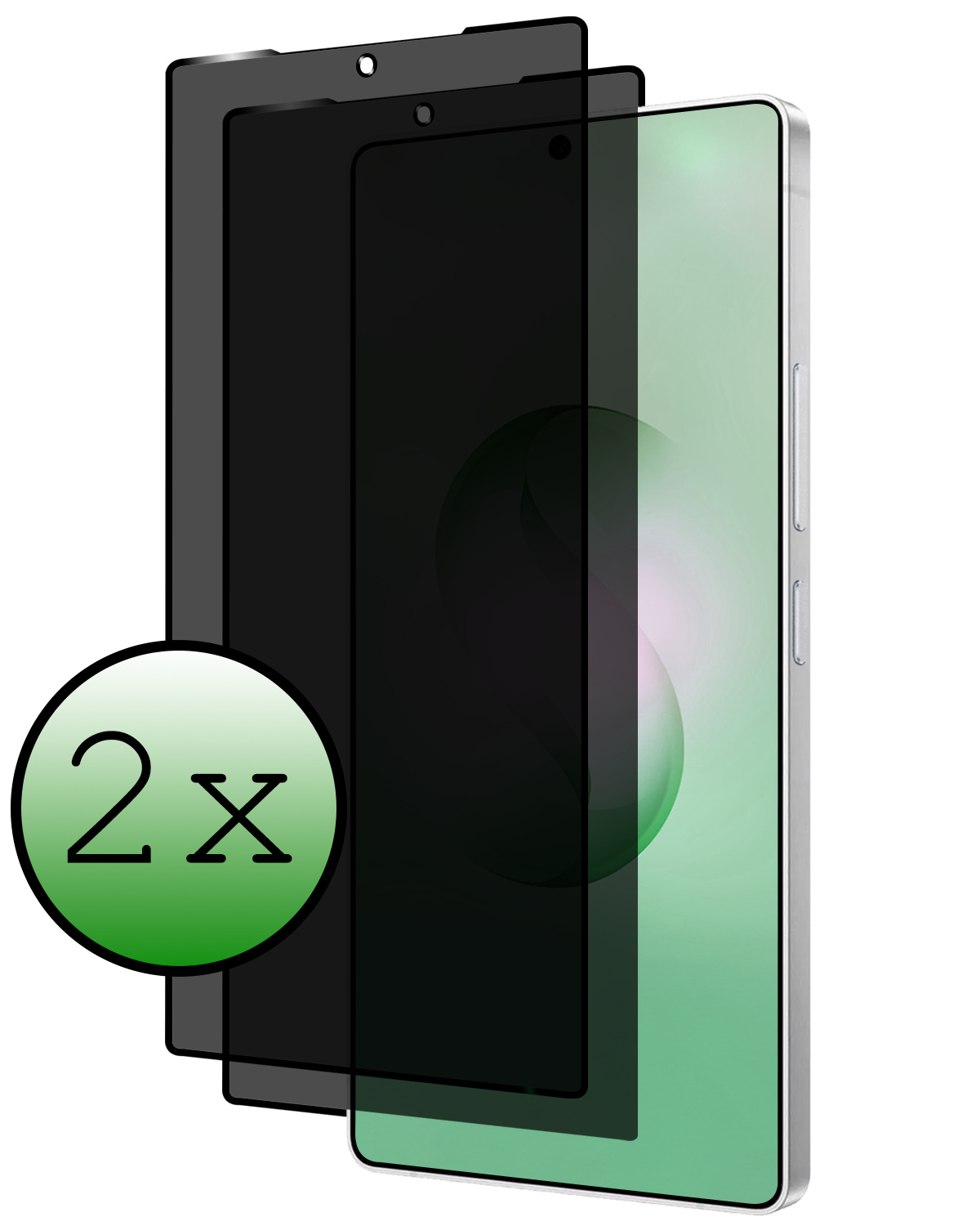 BASEY. BASEY. Samsung Galaxy S26 Ultra Screenprotector Glas Privacy - 2 PACK