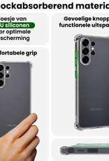 BASEY. BASEY. Samsung Galaxy S26 Ultra Hoesje Shockproof - Transparant - 2 PACK