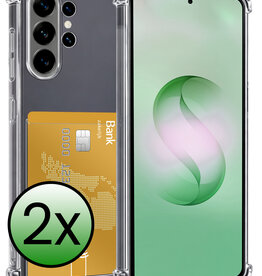 BASEY. BASEY. Samsung Galaxy S26 Ultra Hoesje Pashouder - 2 PACK