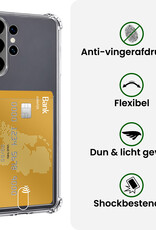 BASEY. BASEY. Samsung Galaxy S26 Ultra Hoesje Pashouder Met 2x Screenprotector