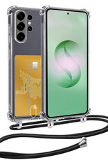 BASEY. BASEY. Samsung Galaxy S26 Ultra Hoesje Pashouder met Koord