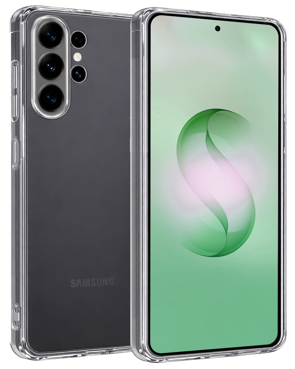 BASEY. BASEY. Samsung Galaxy S26 Ultra Hoesje Siliconen - Transparant