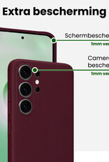 BASEY. BASEY. Samsung Galaxy S26 Ultra Hoesje Siliconen - Aubergine - 2 PACK