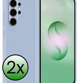 BASEY. BASEY. Samsung Galaxy S26 Ultra Hoesje Siliconen - Lichtblauw - 2 PACK