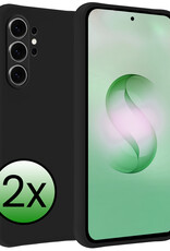 BASEY. BASEY. Samsung Galaxy S26 Ultra Hoesje Siliconen - Zwart - 2 PACK