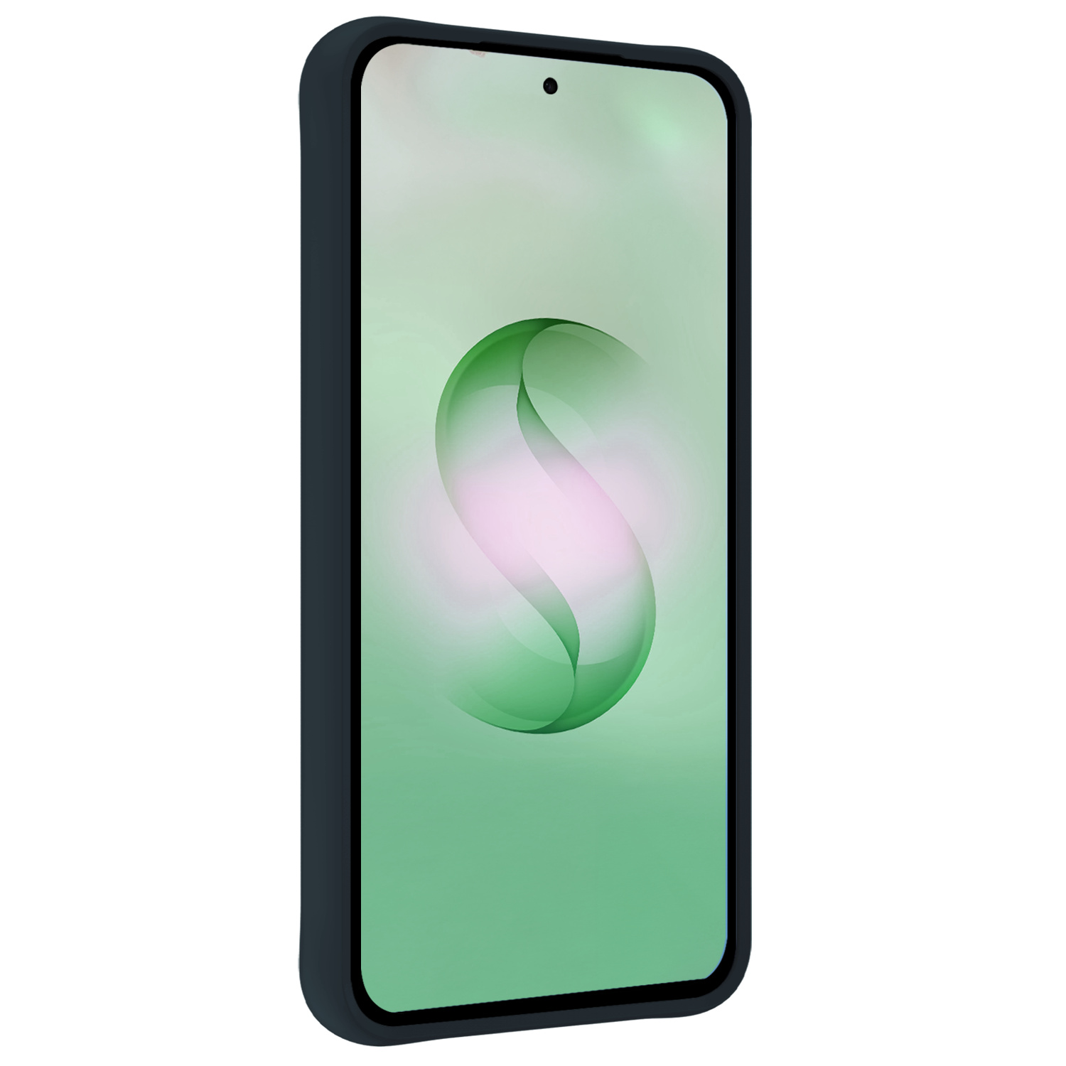 BASEY. BASEY. Samsung Galaxy S26 Ultra Hoesje Siliconen Met Screenprotector - Donkerblauw