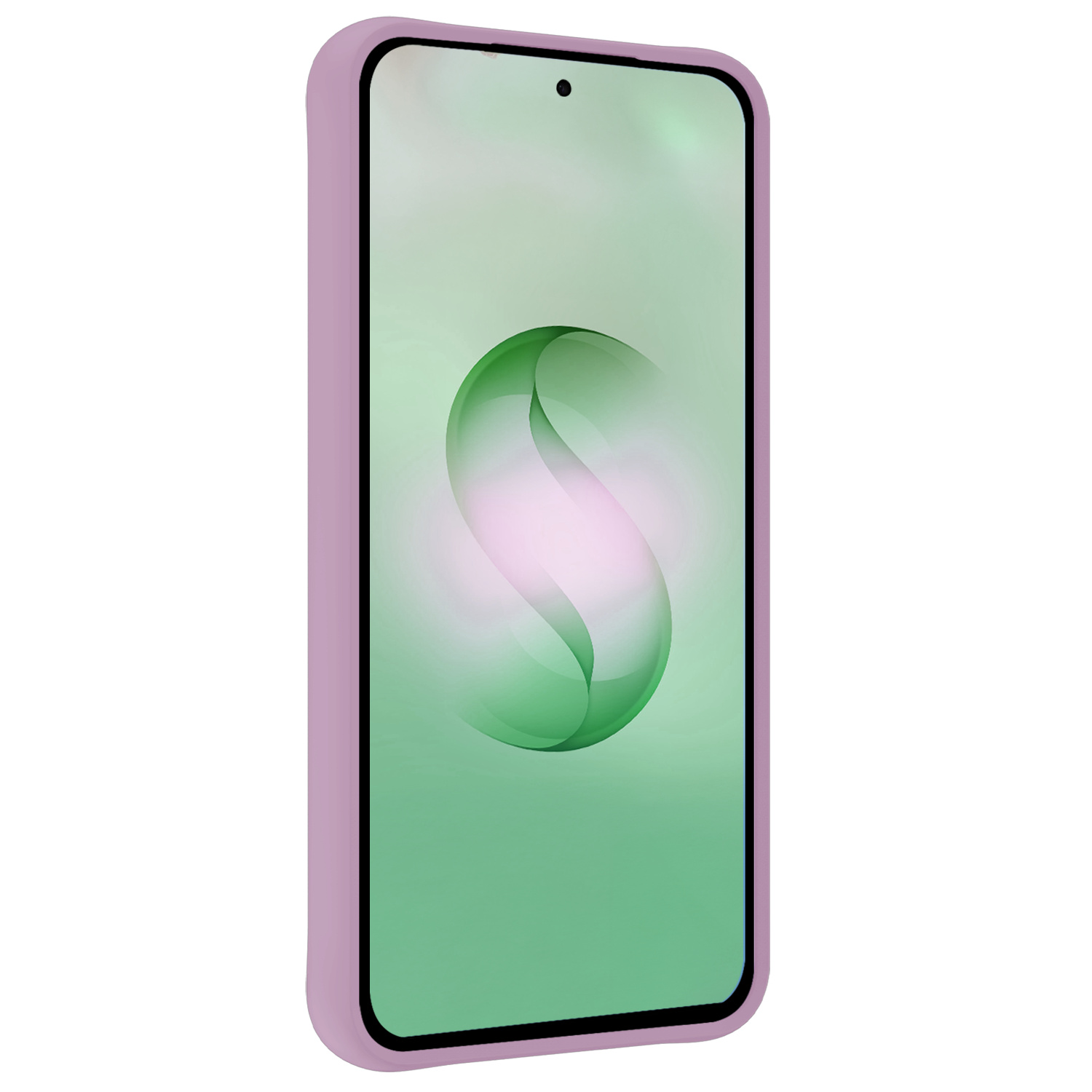 BASEY. BASEY. Samsung Galaxy S26 Ultra Hoesje Siliconen Met Screenprotector - Lila