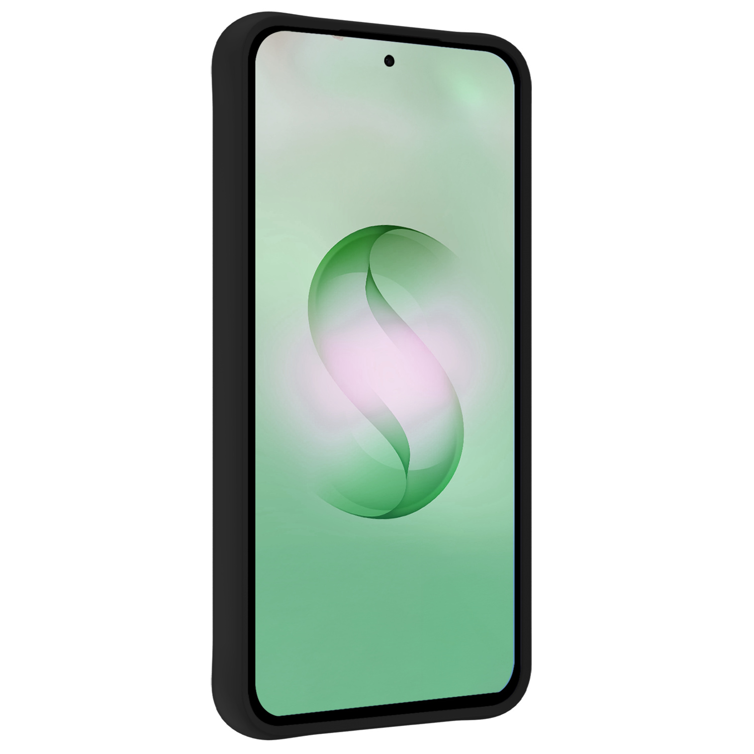 BASEY. BASEY. Samsung Galaxy S26 Ultra Hoesje Siliconen Met Screenprotector - Zwart