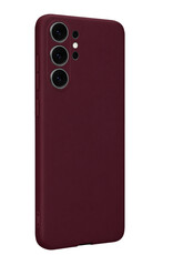 BASEY. BASEY. Samsung Galaxy S26 Ultra Hoesje Siliconen Met 2x Screenprotector - Aubergine