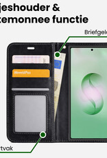 BASEY. BASEY. Samsung Galaxy S26 Ultra Hoesje Bookcase - Zwart