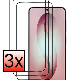 NoXx NoXx Samsung Galaxy S26 Screenprotector Glas Full Cover - 3 PACK